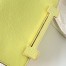 Hermes Geta Handmade Bag In Jaune Bourgeon Chevre Mysore Leather 