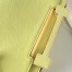 Hermes Geta Handmade Bag In Jaune Bourgeon Chevre Mysore Leather 