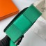 Hermes Geta Handmade Bag In Menthe Chevre Mysore Leather 