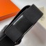 Hermes Geta Handmade Bag In Black Chevre Mysore Leather 