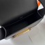 Hermes Geta Handmade Bag In Black Chevre Mysore Leather 
