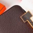 Hermes Geta Handmade Bag In Rouge Sellier Chevre Mysore Leather 