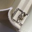 Hermes Halzan 25 Bag in Craie Clemence Leather
