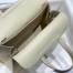 Hermes Halzan 25 Bag in Craie Clemence Leather