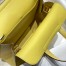 Hermes Halzan 25 Bag in Jaune Poussin Clemence Leather