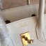Hermes White Birkin 25cm Epsom Handmade Bag