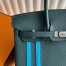 Hermes Birkin Officier 25 Handmade Bag in Vert Cypress Clemence Leather