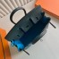 Hermes Birkin Officier 25 Handmade Bag in Vert Cypress Clemence Leather