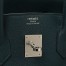 Hermes Birkin Officier 25 Handmade Bag in Vert Cypress Clemence Leather