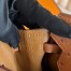 Hermes Birkin 25 Retourne Handmade Bag in Gold Ostrich Leather