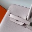Hermes Birkin 25 Sellier Handmade Bag In Mauve Pale Epsom Calfskin 
