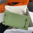 Hermes Birkin 25 Sellier Handmade Bag In Vert Criquet Epsom Calfskin 