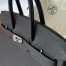 Hermes Birkin 35 Retourne Handmade Bag in Black Clemence Leather 