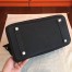 Hermes Black Clemence Birkin 40cm Handmade Bag