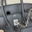 Hermes Birkin Rock 25 Handmade Bag in Black Volupto Leather