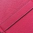 Hermes Rose Red Clemence Garden Party 30cm Handmade Bag