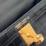 Hermes Kelly Mini II Sellier Handmade Bag in Black Matte Alligator Leather