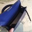 Hermes Blue Alligator Kelly Mini II Handmade Bag