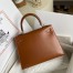 Hermes Kelly Sellier 25 Handmade Bag in Caramel Box Calfskin