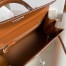 Hermes Kelly Sellier 25 Handmade Bag in Caramel Box Calfskin