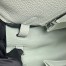 Hermes Kelly Retourne 25 Handmade Bag in Gris Neve Clemence Leather