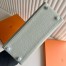 Hermes Kelly Retourne 25 Handmade Bag in Gris Neve Clemence Leather