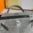 Hermes Kelly Sellier 25 Handmade Bag in Natural Lizard Skin