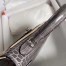 Hermes Grey Kelly 25cm Shiny Niloticus Crocodile Skin Bag