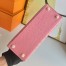 Hermes Kelly Sellier 25 Handmade Bag in Rose Bubblegum Ostrich Leather