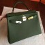 Hermes Canopee Clemence Kelly Retourne 32cm Handmade Bag