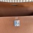 Hermes Kelly Retourne 35 Handmade Bag in Gold Clemence Leather
