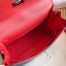Hermes Multicolor Stripes Kelly 28cm Red Bag 