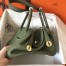 Hermes Canopee Lindy 30cm Clemence Handmade Bag