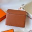 Hermes Roulis Mini 18 Bag in Gold Evercolor Calfskin