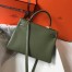 Hermes Canopee Clemence Kelly 32cm Retourne Bag