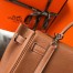 Hermes Brown Clemence Kelly 32cm Retourne Bag