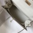 Hermes White Epsom Kelly 32cm Sellier Bag