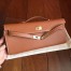 Hermes Gold Swift Kelly Cut Handmade Bag
