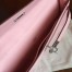 Hermes Pink Swift Kelly Cut Handmade Bag