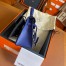 Hermes Kelly Doll Picto Bag in Blue Royal Epsom Calfskin
