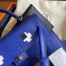 Hermes Kelly Doll Picto Bag in Blue Royal Epsom Calfskin