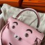Hermes Kelly Doll Quelle Idole Bag in Rose Sakura Swift Calfskin