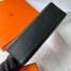 Hermes Kelly Pochette Handmade Bag In Black Chevre Mysore Leather 