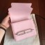 Hermes Mini Sac Roulis Bag In Rose Dragee Swift Leather