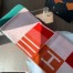 Hermes Geranium Avalon Vibration Throw Blanket