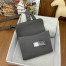 Hermes Sac a Depeches 21 Bag in Etain Clemence Leather