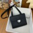 Hermes Sac a Depeches 21 Bag in Black Clemence Leather