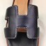 Hermes Oran Sandals In Black Swift Leather