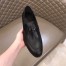 Hermes Men's Paris Loafers In Black Calfskin