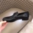 Hermes Men's Paris Loafers In Black Calfskin